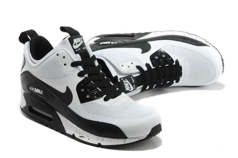 AIR MAX 90 MID NO SEW art le dernier air max 90 noir et blanche marque